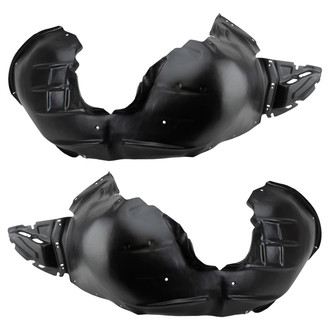 TRQ® - Front Driver and Passenger Side Fender Liner Set