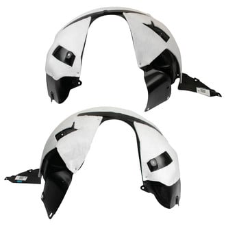 TRQ® - Front Driver and Passenger Side Fender Liner Set