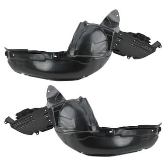 TRQ® - Front Driver and Passenger Side Fender Liner Set