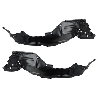 TRQ® - Front Driver and Passenger Side Fender Liner Set