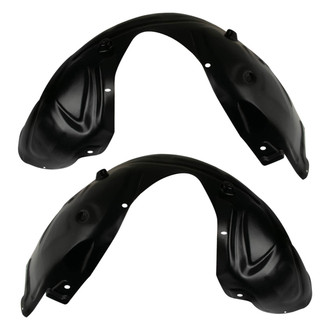 TRQ® - Front Driver and Passenger Side Fender Liner Set