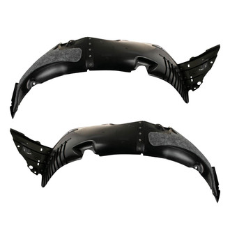 TRQ® - Front Driver and Passenger Side Fender Liner Set