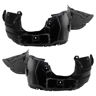 TRQ® - Front Driver and Passenger Side Fender Liner Set
