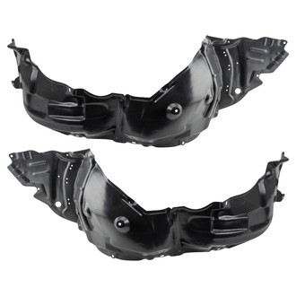 TRQ® - Front Driver and Passenger Side Fender Liner Set