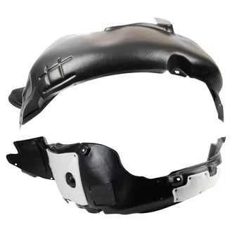 TRQ® - Front Driver and Passenger Side Fender Liner Set