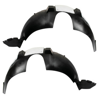 TRQ® - Front Driver and Passenger Side Fender Liner Set