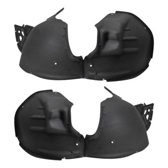 TRQ® - Front Driver and Passenger Side Fender Liner Set