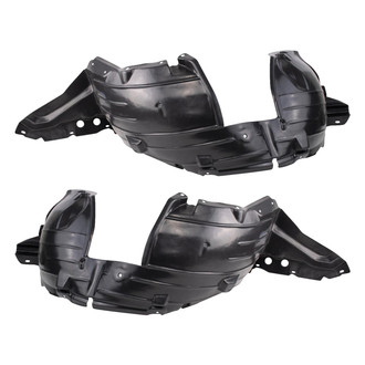 TRQ® - Front Driver and Passenger Side Fender Liner Set