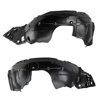 TRQ® - Front Driver and Passenger Side Fender Liner Set