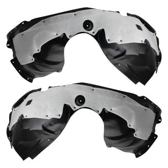 TRQ® - Front Driver and Passenger Side Fender Liner Set