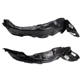 TRQ® - Front Inner Driver and Passenger Side Fender Liner Set