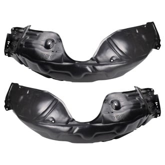 TRQ® - Front Inner Driver and Passenger Side Fender Liner Set