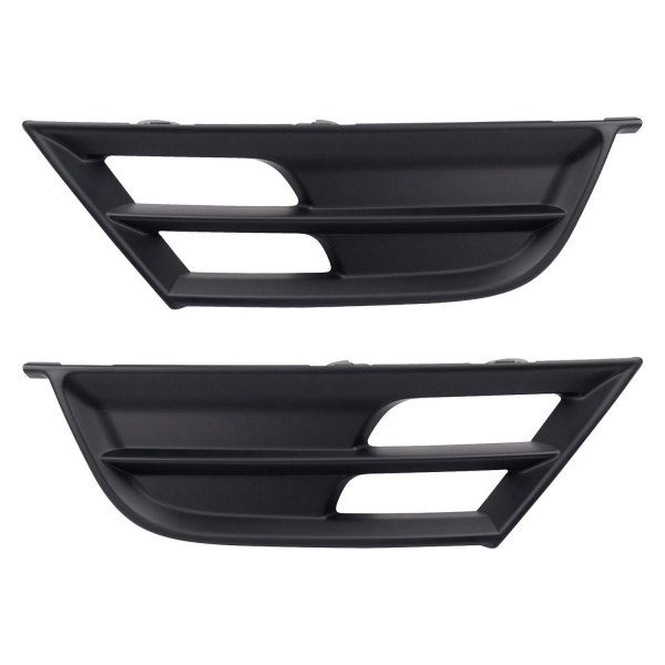 TRQ® - Black Front Fog Light Cover