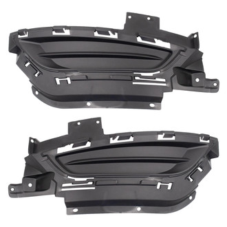 TRQ® - Front Driver and Passenger Side Fog Light Cover