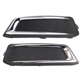 TRQ® - Front Driver and Passenger Side Fog Light Cover