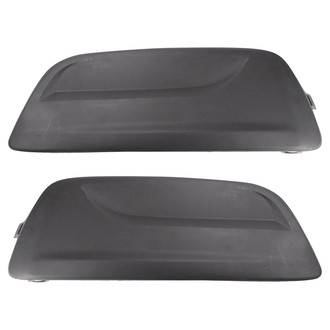 TRQ® - Front Driver and Passenger Side Fog Light Covers