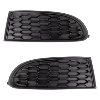 TRQ® - Front Driver and Passenger Side Fog Light Cover