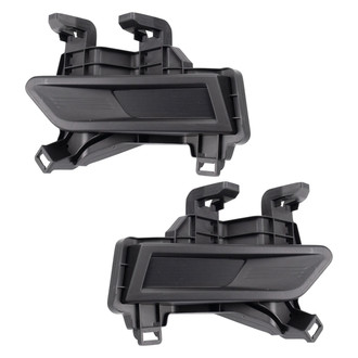 TRQ® - Front Driver and Passenger Side Fog Light Cover