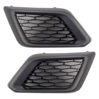 TRQ® - Front Driver and Passenger Side Fog Light Cover
