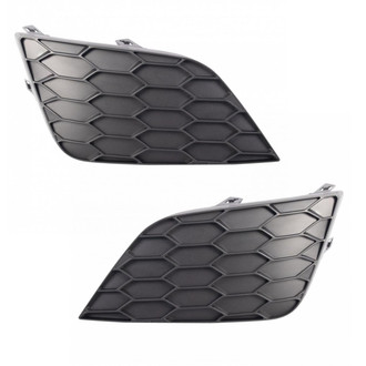 TRQ® - Front Driver and Passenger Side Fog Light Covers