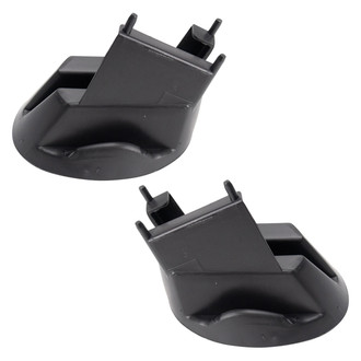 TRQ® - Front Driver and Passenger Side Fog Light Cover
