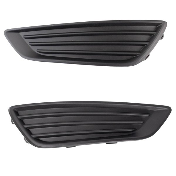 TRQ® - Front Driver and Passenger Side Fog Light Covers