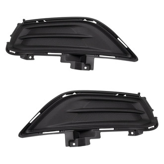TRQ® - Front Driver and Passenger Side Fog Light Cover
