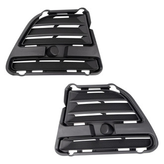 TRQ® - Front Driver and Passenger Side Fog Light Cover