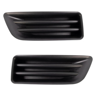 TRQ® - Front Driver and Passenger Side Fog Light Cover