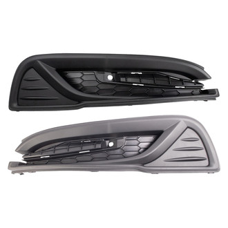 TRQ® - Front Driver and Passenger Side Fog Light Cover