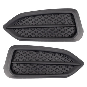 TRQ® - Front Driver and Passenger Side Fog Light Cover