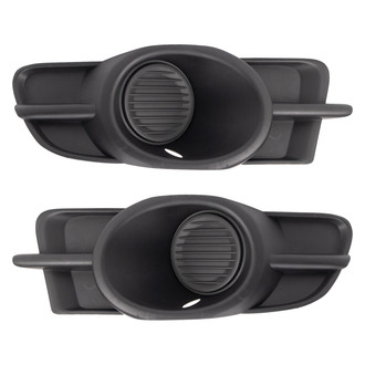 TRQ® - Front Driver and Passenger Side Fog Light Cover