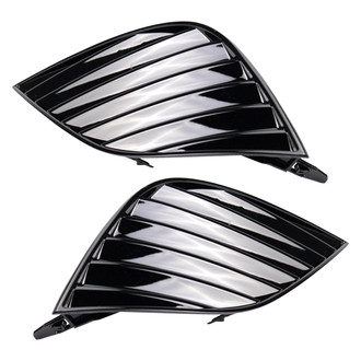 TRQ® - Front Driver and Passenger Side Fog Light Cover