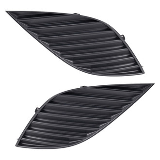 TRQ® - Front Driver and Passenger Side Fog Light Cover
