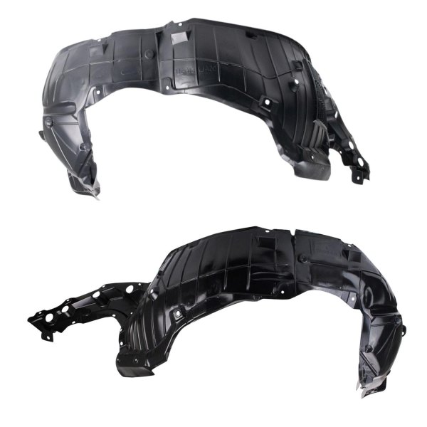 TRQ® - Front Driver and Passenger Side Inner Fender Liner Set