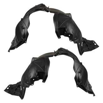 TRQ® - Front Driver and Passenger Side Fender Liner Set