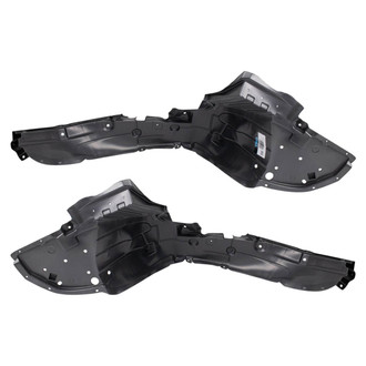 TRQ® - Front Driver and Passenger Side Fender Liner Set