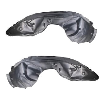 TRQ® - Front Inner Driver and Passenger Side Fender Liner Set