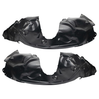 TRQ® - Front Inner Driver and Passenger Side Fender Liner Set
