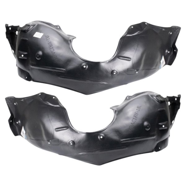 TRQ® - Driver and Passenger Side Inner Fender Liner Set