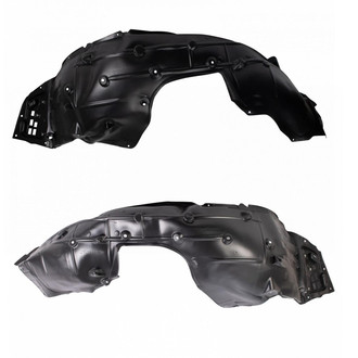 TRQ® - Front Inner Driver and Passenger Side Fender Liner Set