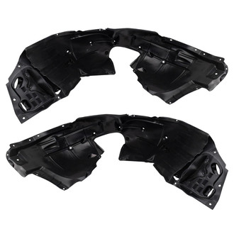 TRQ® - Front Inner Driver and Passenger Side Fender Liner Set
