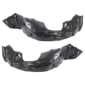 TRQ® - Front Inner Driver and Passenger Side Fender Liner Set