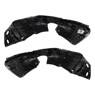 TRQ® - Front Inner Driver and Passenger Side Fender Liner Set