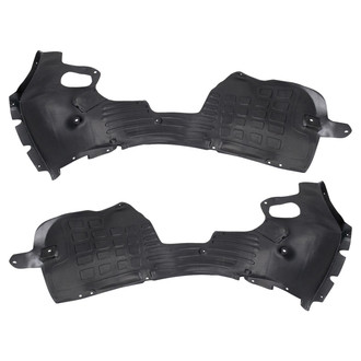 TRQ® - Front Inner Driver and Passenger Side Fender Liner Set