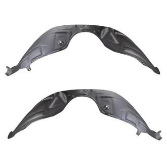 TRQ® - Front Driver and Passenger Side Fender Liner Set