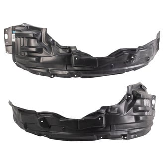 TRQ® - Front Inner Driver and Passenger Side Fender Liner Set