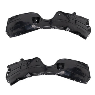 TRQ® - Front Inner Driver and Passenger Side Fender Liner Set