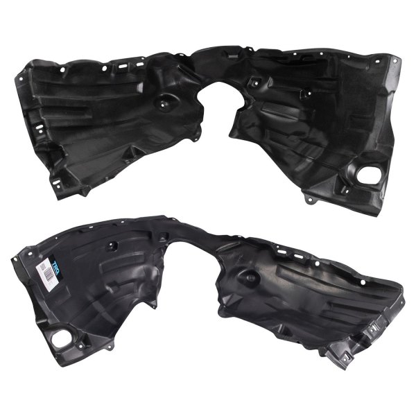 TRQ® - Front Driver and Passenger Side Inner Fender Liner Set