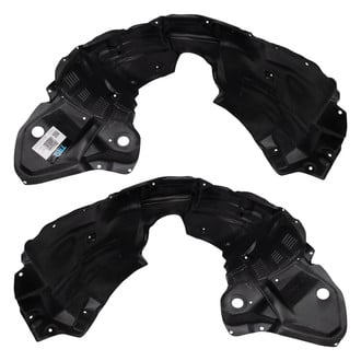 TRQ® - Front Driver and Passenger Side Fender Liner Set